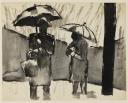 Josef Herman, ‘‘Women in the rain’ (Notes from a Welsh Diary)’ 1949