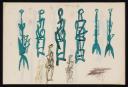 Robert Adams, ‘Nine studies for abstract standing figures’ [c.1949–51]