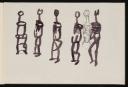 Robert Adams, ‘Five studies for abstract, skeletal, standing figures’ [c.1949–51]