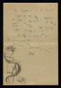 Eileen Agar, ‘Illustrated letter from Paul Nash to Eileen Agar’ [c.1935–6]