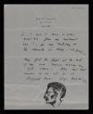 Paul Nash, recipient: Eileen Agar, ‘Illustrated letter from Paul Nash to Eileen Agar’ [1944]