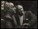 Elli Alter, ‘Photograph of Jacob Epstein with bust of Ernest Bloch’ [c.1949]
