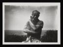 Anonymous, ‘Photographs of Ben Nicholson holding a cat in Chy-an-Kerris, Carbis Bay’ [1942–55]