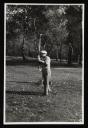 Charles Gimpel, ‘Photograph of Ben Nicholson playing golf surrounded by trees at Ascona’ 1965