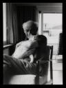 Felicitas Vogler, ‘Photograph of Ben Nicholson sitting with a cat’ 1965