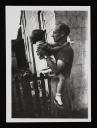 Anonymous, ‘Photographs of Ben Nicholson holding Kate Nicholson [in Seahouses, Northumberland]’ August 1933
