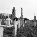 John Piper, ‘Photograph of St George’s Church and cemetery in Easton, Isle of Portland, Dorset’ [c.1930s–1980s]