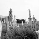 John Piper, ‘Photograph of St George’s Church and cemetery in Easton, Isle of Portland, Dorset’ [c.1930s–1980s]