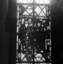 John Piper, ‘Photograph of a stained glass window featuring St Thomas of Canterbury and St Thomas of Hereford, Credenill, Herefordshire’ [c.1930s–1980s]