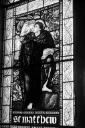 John Piper, ‘Photograph of stained glass window in [St. Michael & All Angels parish church] of St Matthew, formerly in Berkshire’ [c.1930s–1980s]