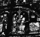 John Piper, ‘Photograph of detail of a stained glass window at Canterbury Cathedral, Kent’ [c.1930s–1980s]