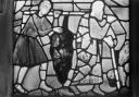 John Piper, ‘Photograph of detail of a stained glass window in a church in Twycross, Leicestershire’ [c.1930s–1980s]