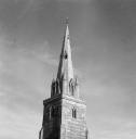 John Piper, ‘Photograph of St Andrew’s Church spire in Hacconby, Lincolnshire’ [c.1930s–1980s]