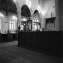 John Piper, ‘Photograph of the interior of St Nicholas’ Church in Addlethorpe, Lincolnshire’ [c.1930s–1980s]