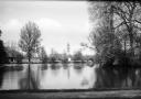 John Piper, ‘Photograph of the lake at Worcester College in Oxford’ [c.1930s–1980s]