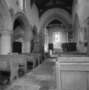 John Piper, ‘Photograph of the interior of St George’s Church in Kelmscott, Oxfordshire’ [c.1930s–1980s]