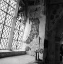John Piper, ‘Photograph of the interior of St Peter ad Vincula’s Church in South Newington, Oxfordshire’ [c.1930s–1980s]