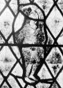 John Piper, ‘Photograph of detail of stained glass window at St Bartholomew’s Church in Brightwell Baldwin, Oxfordshire’ [c.1930s–1980s]