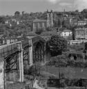 John Piper, ‘Photograph overlooking Ironbridge in Shropshire’ [c.1930s–1980s]