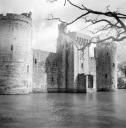 John Piper, ‘Photograph of Bodiam Castle near Robertsbridge, Sussex’ [c.1930s–1980s]