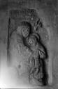 John Piper, ‘Photograph of stone carving of the Mother and Child at St John the Baptist Church in Inglesham, Wiltshire’ [c.1930s–1980s]