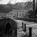 John Piper, ‘Photograph of a bridge and Iford Manor, Ilford near Bradford on Avon, Wiltshire’ [c.1930s–1980s]