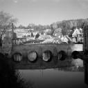 John Piper, ‘Photograph overlooking Bradford on Avon and bridge, Wiltshire’ [c.1930s–1980s]