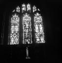 John Piper, ‘Photograph of stained glass window at St Mary’s Church in Westwood, Wiltshire’ [c.1930s–1980s]