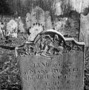 John Piper, ‘Photograph of a headstone possibly in Wiltshire’ [c.1930s–1980s]