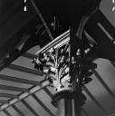 John Piper, ‘Photograph of cast iron capitals supporting the canopy of Great Malvern Railway Station, Worcestershire’ [c.1930s–1980s]