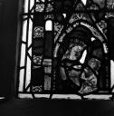 John Piper, ‘Photograph of detail of 14th century stained glass window at St Nicholas’ Church in Warndon, Worcestershire’ [c.1930s–1980s]