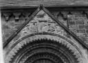 John Piper, ‘Photograph of tympanum at St John’s Church in Adel, Yorkshire’ [c.1930s–1980s]