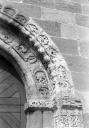 John Piper, ‘Photograph of detail of Norman south doorway, St Mary’s Church, Alne, North Yorkshire’ [c.1930s–1980s]