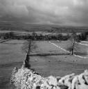 John Piper, ‘Photograph of a landscape with fields near Chelmorton, Derbyshire’ [c.1930s–1980s]