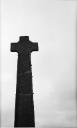 John Piper, ‘Photograph of a carved stone cross head in Scotland’ [c.1930s–1980s]