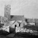 John Piper, ‘Photograph of St Michael’s Church in Bosherston, Pembrokeshire’ [c.1930s–1980s]