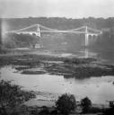 John Piper, ‘Photograph of Menai Bridge in Caernarvonshire’ [c.1930s–1980s]