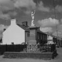 John Piper, ‘Photograph of a war memorial in Pontrhydfendigaid, Cardiganshire’ [c.1930s–1980s]