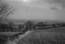 John Piper, ‘Photograph overlooking Llansteffan Castle in Carmarthenshire’ [c.1930s–1980s]
