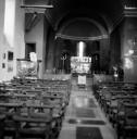 John Piper, ‘Photograph of the interior of St Mark’s Church in Brithdir, Merioneth’ [c.1930s–1980s]