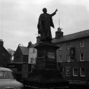 John Piper, ‘Photograph of a statue of T.E. Ellis at Bala, Merioneth’ [c.1930s–1980s]