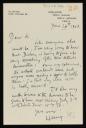 Henry Moore OM, CH, recipient: Kenneth Clark, ‘Letter from Henry Moore to Kenneth Clark’ 26 June 1942