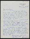 Henry Moore OM, CH, recipients: Kenneth Clark, Jane Clark, ‘Letter from Henry Moore to Kenneth and Jane Clark’ 23 February 1951