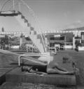 Eileen Agar, ‘Photograph of Mollie Gordon sunbathing by the pool in Puerto de la Cruz, Tenerife’ 1952–6