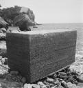 Eileen Agar, ‘Photograph of a concrete block on the beach in Toulon-sur-mer, France’ [1939]