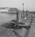 Eileen Agar, ‘Photograph of a capstan and mole in Torquay harbour’ [1930s]