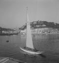 Eileen Agar, ‘Photograph of a yacht in a harbour’ [1934]