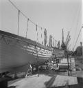 Eileen Agar, ‘Photograph of lifeboats on board a ship’ 1947