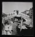 Eileen Agar, ‘Photograph of the Rialto bridge in Venice with boats in view’ September 1949