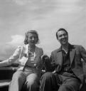 Joseph Bard, ‘Photograph of Eileen Agar and David Dear sitting on a boat’ [1939]